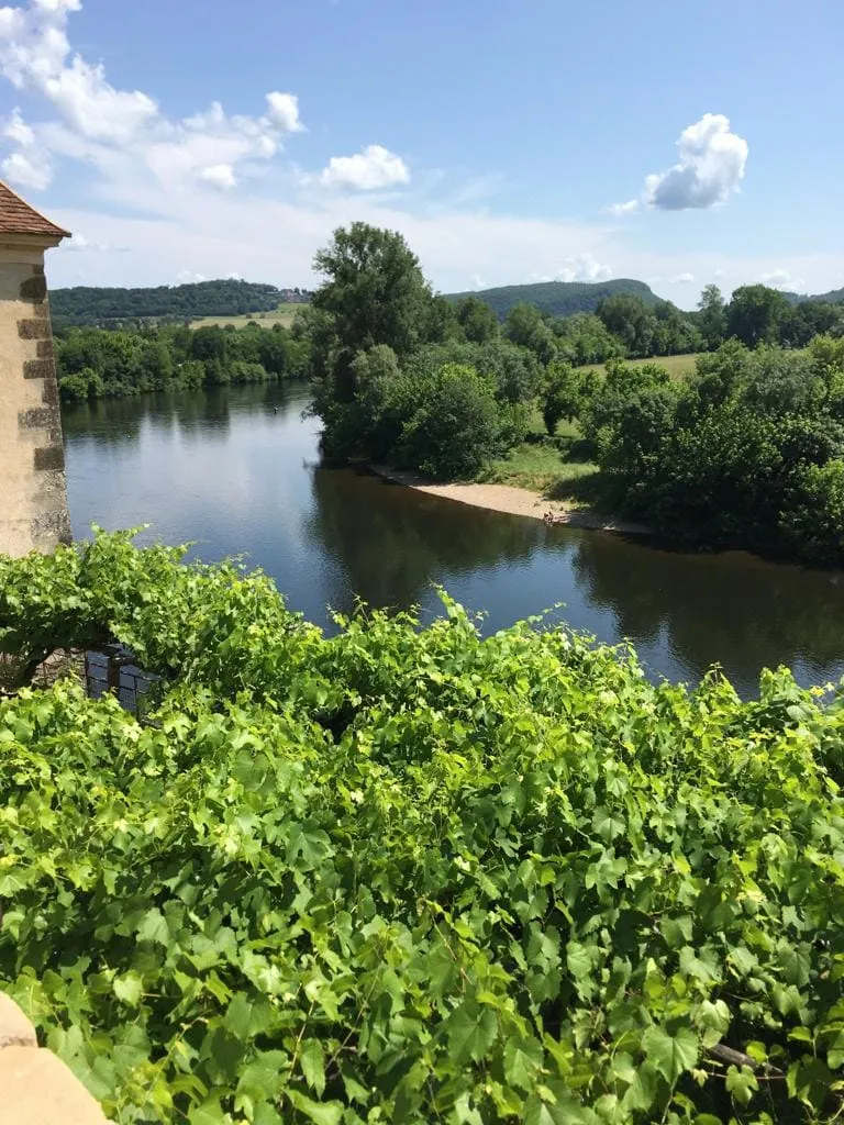 La Dordogne sous les fenêtres